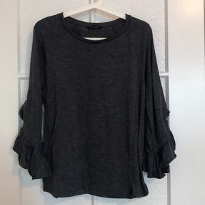 Banana Republic Ruffle Cuff Top